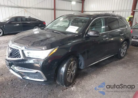 2017 Acura Mdx из США, поврежденный, VIN 5FRYD4H30HB041625